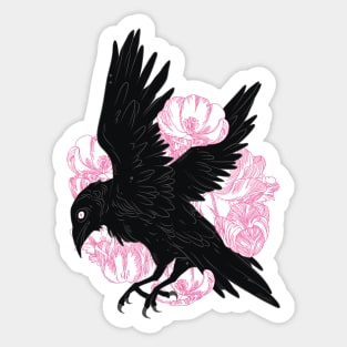 Raven Sticker